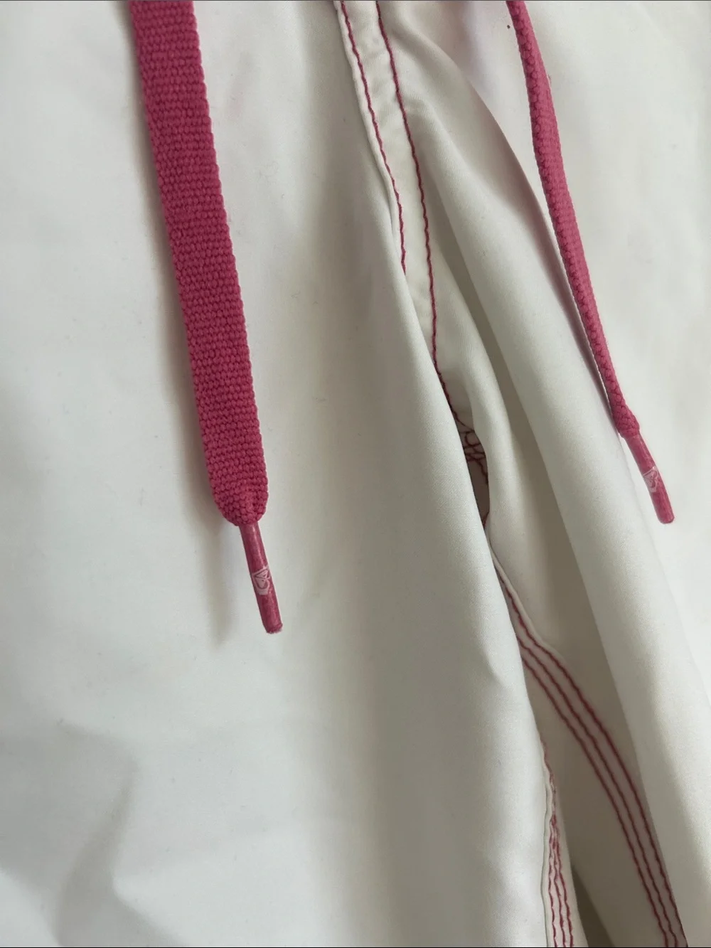 Insane Y2K Roxy White & Pink Unisex Board Shorts With Flowers
